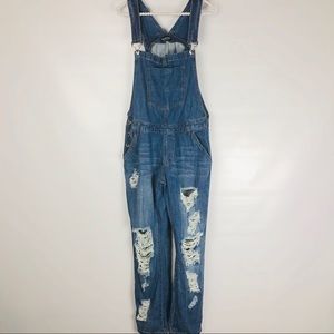 FASHION NOVA | Jean Overalls- 368